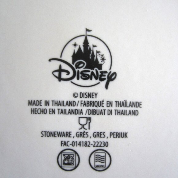 Disney Parks Homestead Mickey Icon Gray & Pink 4 Plates - Picture 8 of 8